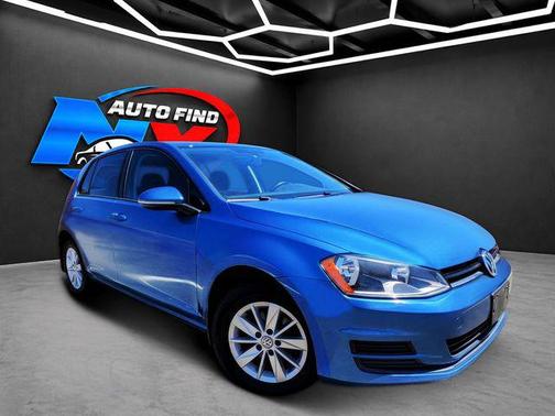 Night Blue Metallic 2015 Volkswagen Golf Auto TSI S w/Sunroof