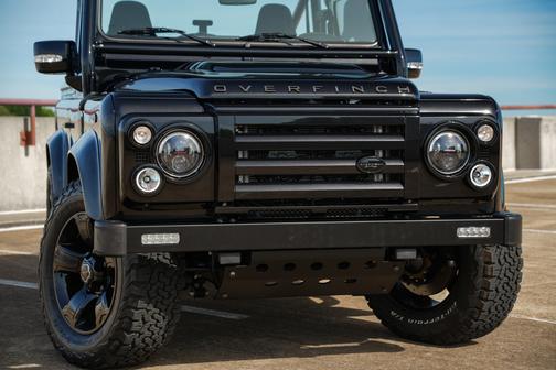 Black 1988 Land Rover Defender 90