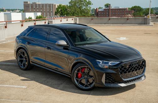 Black 2025 Audi RS Q8 performance 4.0 TFSI quattro