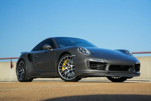 Grey 2015 Porsche 911 911 Turbo S