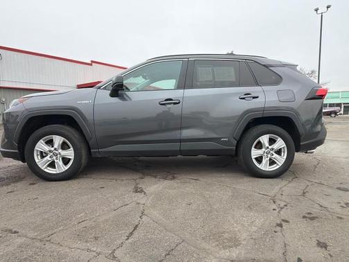 Magnetic Gray Metallic 2021 Toyota RAV4 Hybrid LE