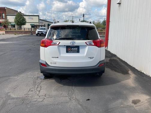 Blizzard Pearl 2015 Toyota RAV4 Limited