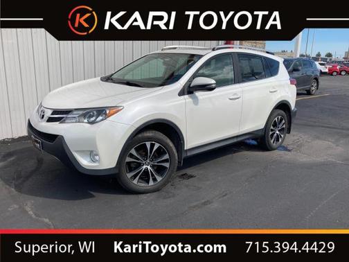 Blizzard Pearl 2015 Toyota RAV4 Limited