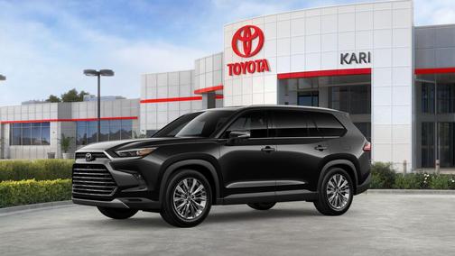 Midnight Black Metallic 2026 Toyota Grand Highlander Platinum