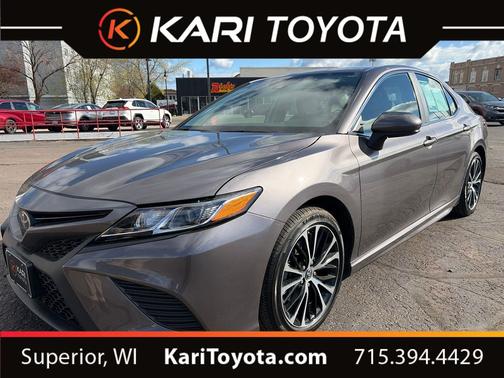 Predawn Gray Mica 2019 Toyota Camry SE