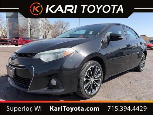 Black Sand Mica 2015 Toyota Corolla S Plus
