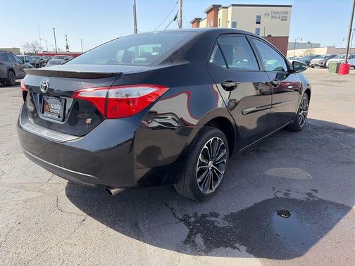 Black Sand Mica 2015 Toyota Corolla S Plus