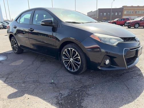 Black Sand Mica 2015 Toyota Corolla S Plus