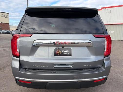 Satin Steel Metallic 2021 GMC Yukon SLT