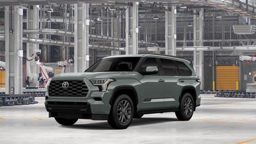 Lunar Rock 2026 Toyota Sequoia Platinum