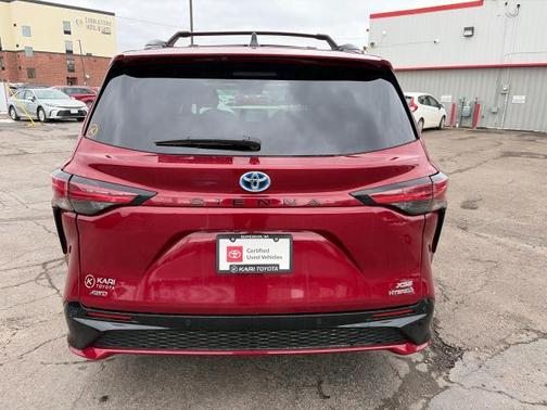 Ruby Flare Pearl 2024 Toyota Sienna XSE 7 Passenger