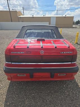 Red 1987 Chrysler LeBaron Base
