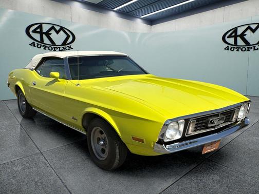 Green 1973 Ford Mustang Base