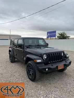 Black Clearcoat 2020 Jeep Wrangler Unlimited Sport