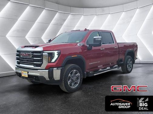 Volcanic Red 2026 GMC Sierra 3500 SLT