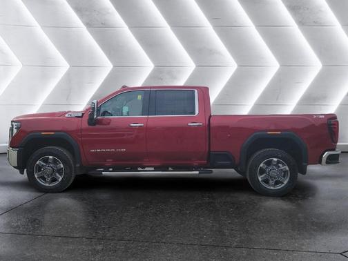 Volcanic Red 2026 GMC Sierra 3500 SLT