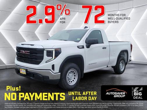 Summit White 2026 GMC Sierra 1500 Pro