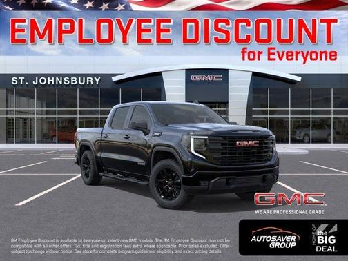Onyx Black 2026 GMC Sierra 1500 Elevation