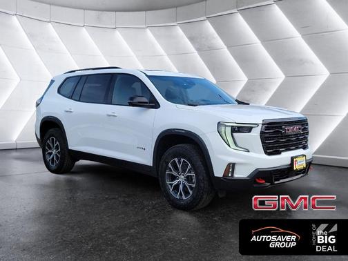 Summit White 2026 GMC Acadia AT4