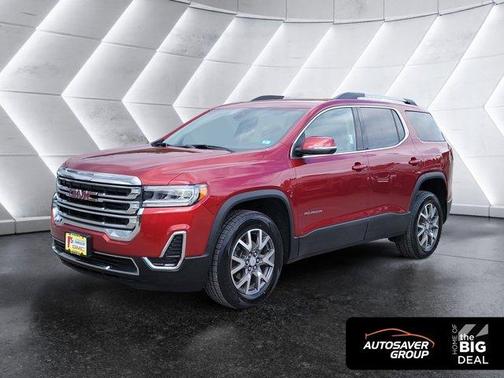 Volcanic Red 2023 GMC Acadia SLE
