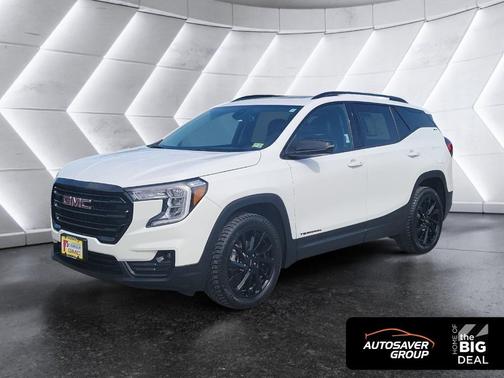 Summit White 2023 GMC Terrain SLT