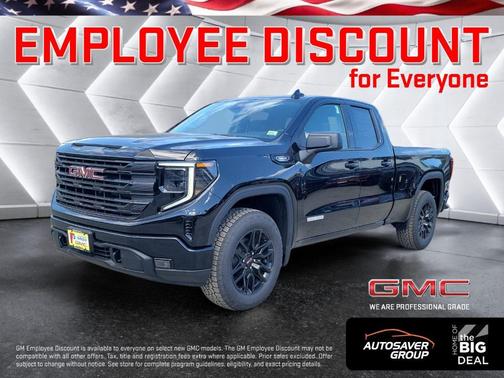 Onyx Black 2026 GMC Sierra 1500 Elevation