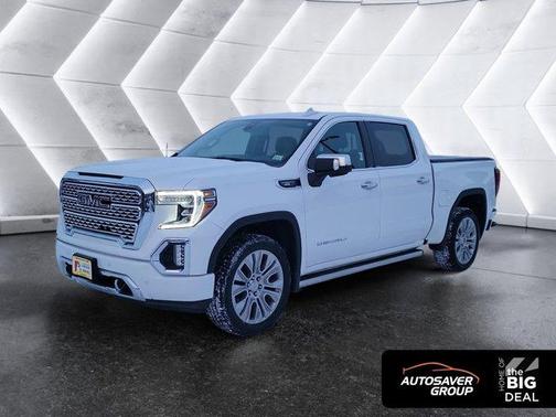 White Frost Tri-Coat 2022 GMC Sierra 1500 Limited Denali