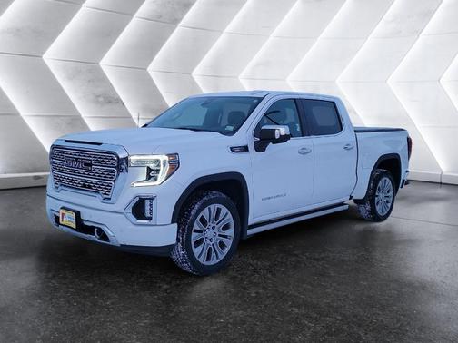 White Frost Tri-Coat 2022 GMC Sierra 1500 Limited Denali