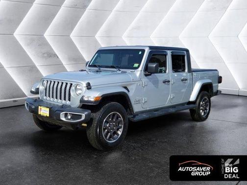 Silver Zynith Clearcoat 2022 Jeep Gladiator Overland