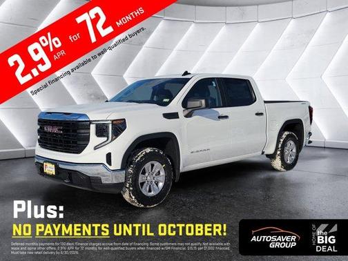 Summit White 2026 GMC Sierra 1500 Pro