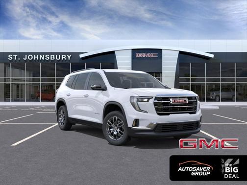 Summit White 2026 GMC Acadia Elevation