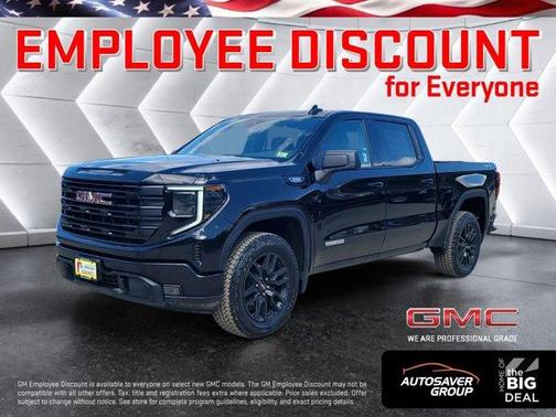 Onyx Black 2026 GMC Sierra 1500 Elevation