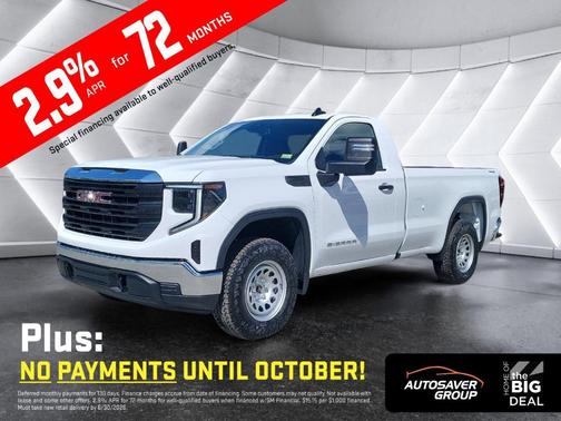 Summit White 2026 GMC Sierra 1500 Pro