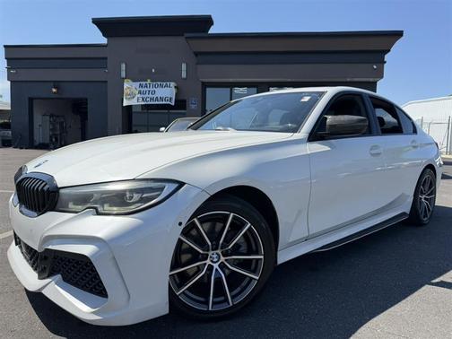White 2020 BMW 330 330i