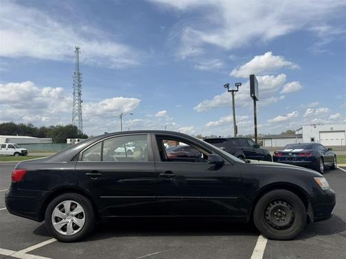 Ebony Black 2009 Hyundai SONATA GLS