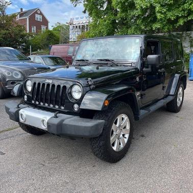 Black Clearcoat 2015 Jeep Wrangler Unlimited Sahara