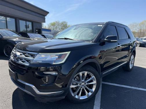 Shadow Black 2018 Ford Explorer Limited