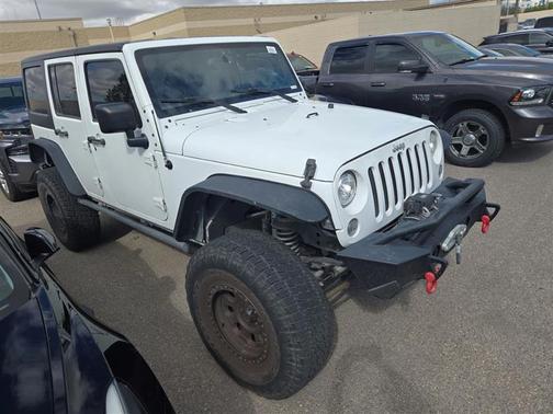 Bright White Clearcoat 2017 Jeep Wrangler Unlimited Rubicon