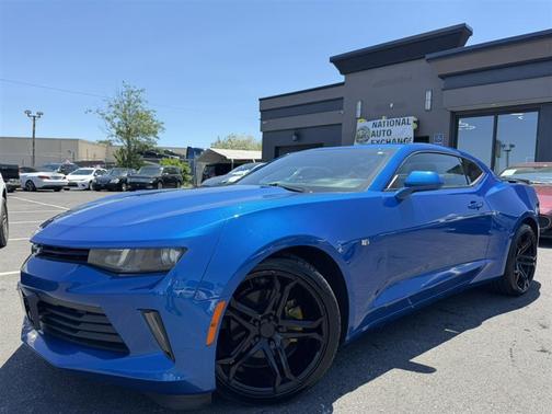 Blue 2017 Chevrolet Camaro 1LT