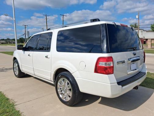 White Platinum Metallic Tri-Coat 2013 Ford Expedition EL Limited