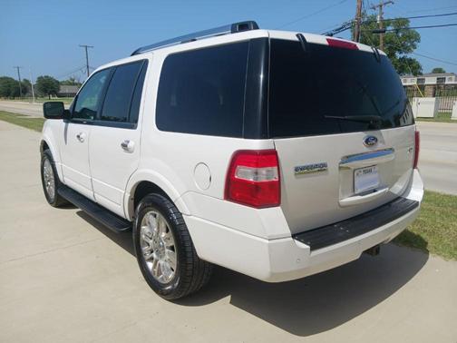 White Platinum Metallic Tri-Coat 2014 Ford Expedition Limited