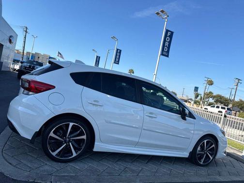 Crystal White Pearl 2023 Subaru Impreza Sport