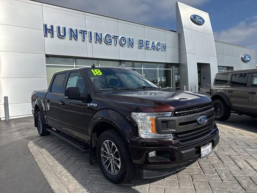 MAGMA RED 2018 Ford F-150 XLT
