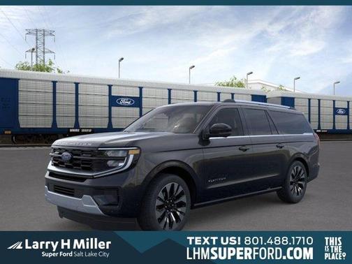 Agate Black Metallic 2026 Ford Expedition Max Platinum