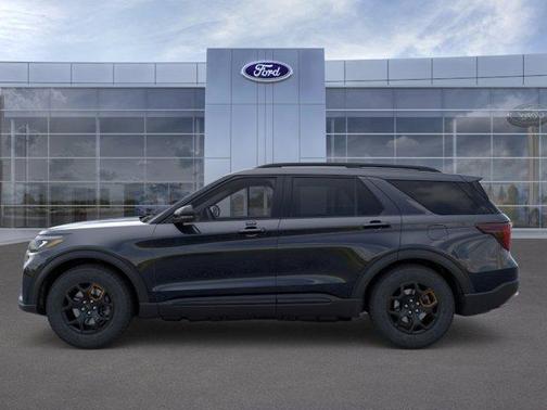Agate Black Metallic 2026 Ford Explorer Tremor