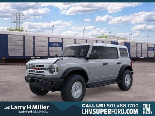 Avalanche Gray 2026 Ford Bronco Heritage Edition
