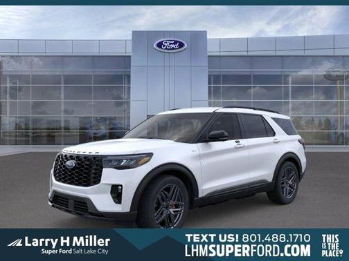 Star White 2026 Ford Explorer ST-Line