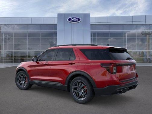 Rapid Red Metallic Tinted Clearcoat 2026 Ford Explorer ST