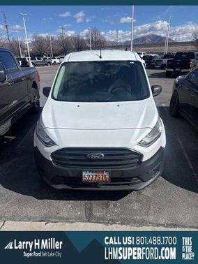Frozen White 2019 Ford Transit Connect XL