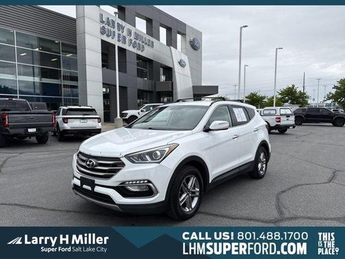 Frost White Pearl 2017 Hyundai Santa Fe Sport 2.4L